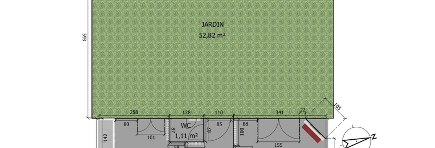 Maison 3 Pièces 70 m² à louer à Gentilly (94250)