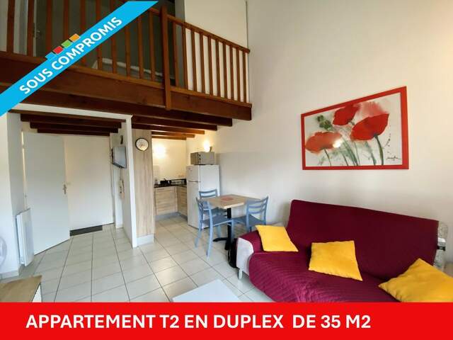 Charmant T2 en duplex entièrement rénové avec terrasse — photo du bien