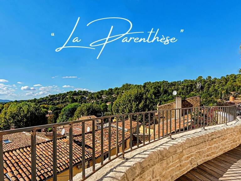 Ancienne bergerie à vendre 5 pièces à 25mn au nord d'AIX EN PROVENCE (13), 100 m2, terrasse et vue panoramique — photo 1