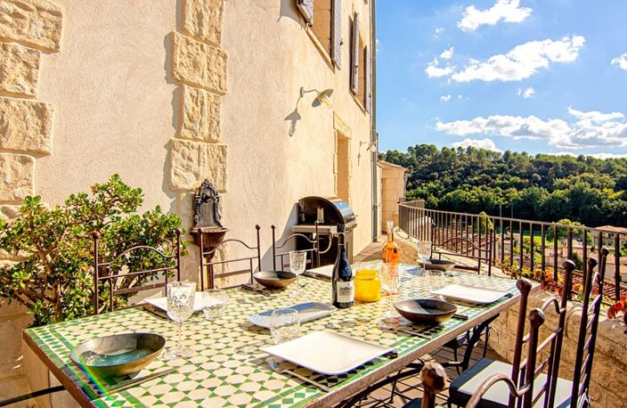 Ancienne bergerie à vendre 5 pièces à 25mn au nord d'AIX EN PROVENCE (13), 100 m2, terrasse et vue panoramique — photo 4