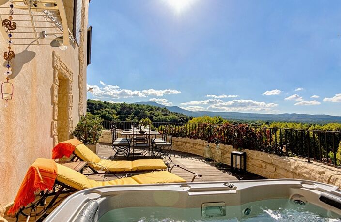 Ancienne bergerie à vendre 5 pièces à 25mn au nord d'AIX EN PROVENCE (13), 100 m2, terrasse et vue panoramique — photo 5