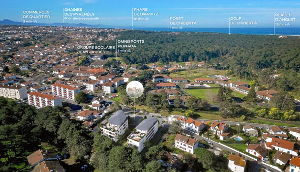 Appartement 4 pièces  à vendre Anglet 64600