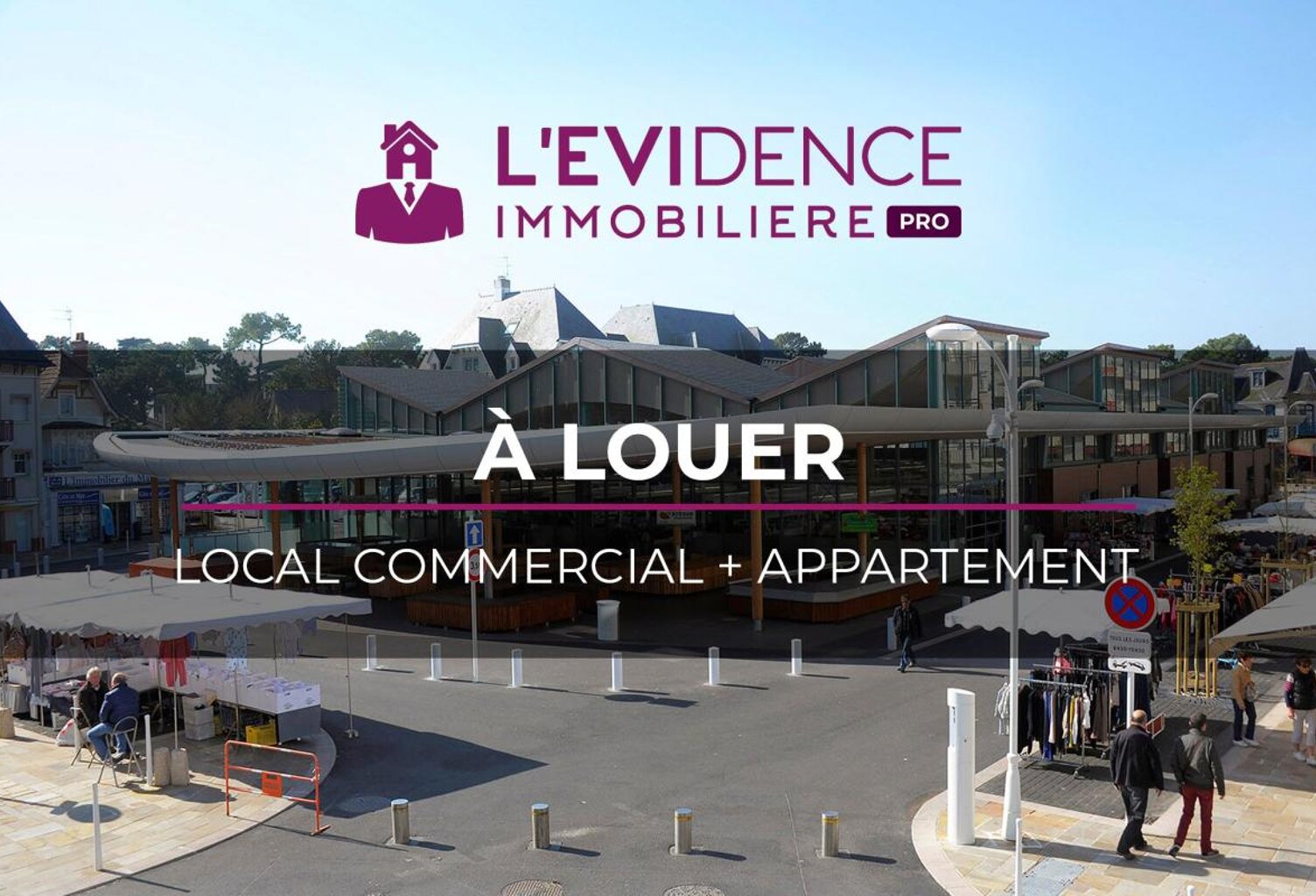 A vendre, DAB d'un local commercial en emplacement n°1 à La Baule — photo 1