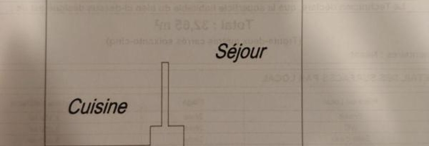 Appartement 1 Pièce 33 m² à louer à Bagneux (92220)