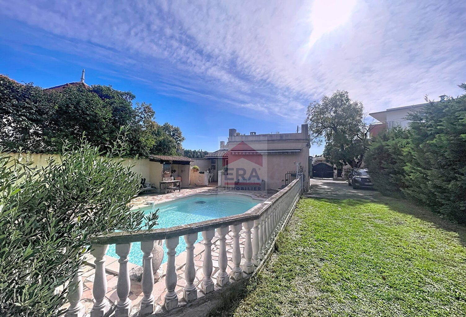 A VENDRE MARSEILLE PENNES MIRABEAU GAVOTTE 13015 MAISON TERRAIN PISCINE GARAGE DEPENDANCE COMMERCIAL — photo 1