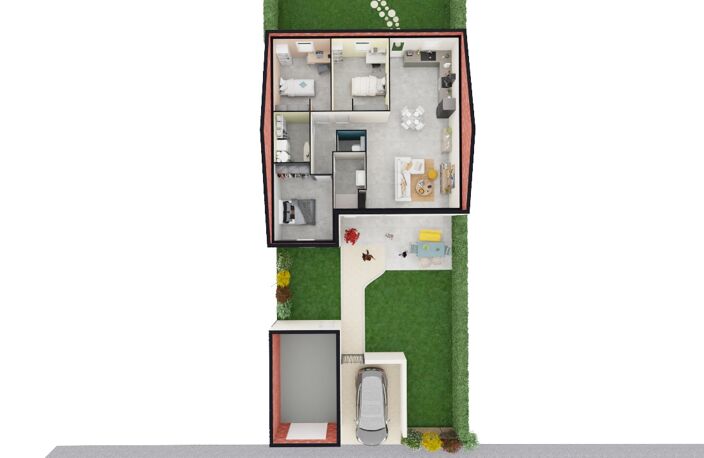 À VENDRE – Maison neuve de plain-pied – 3 chambres - Quartier Maubec à Montélimar — photo 3