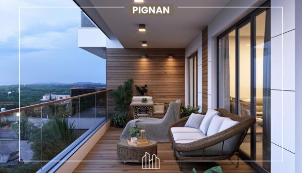 Appartement 3 pièces  à vendre Pignan 34570