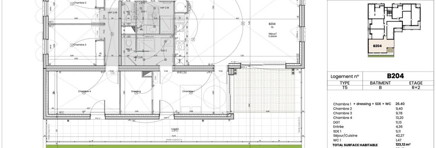 Appartement 5 Pièces 123 m² à vendre à Frontignan (34110)