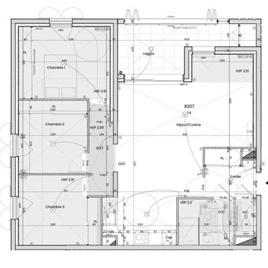 Appartement 4 pièces 343000 €