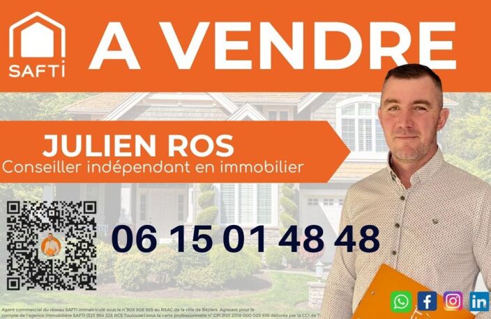 Terrain agricole 4 000 m²  Gabian - — photo 4