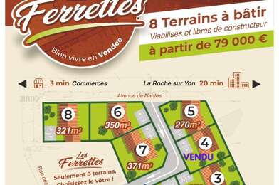 Terrain  110600 €