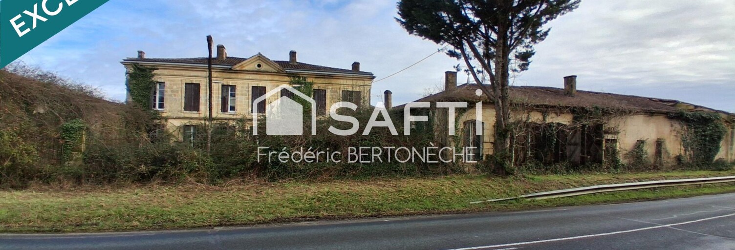 Maison 10 Pièces 700 m² à vendre à Baron (33750)