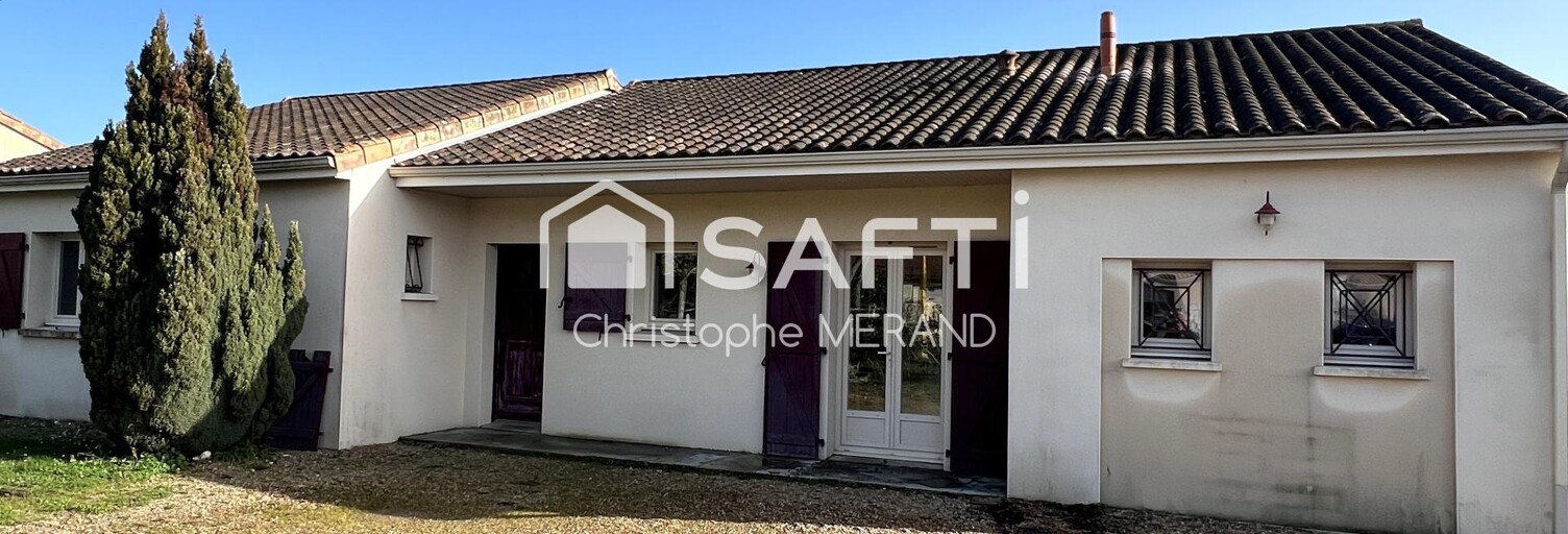 Maison 7 Pièces 136 m² à vendre à Dangé-Saint-Romain (86220)
