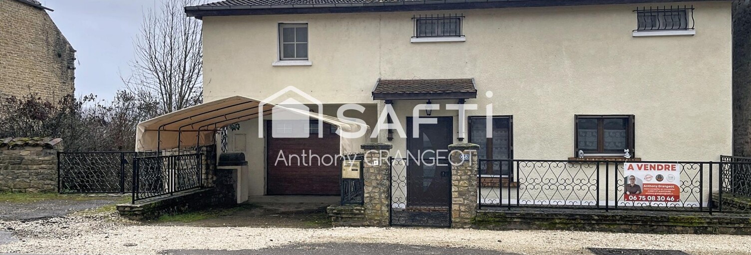 Maison 5 Pièces 104 m² à vendre à Vernois-sur-Mance (70500)