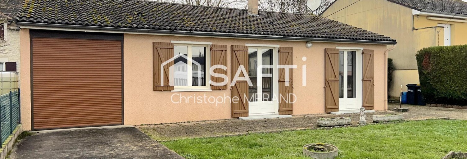 Maison 5 Pièces 70 m² à vendre à Port-de-Piles (86220)