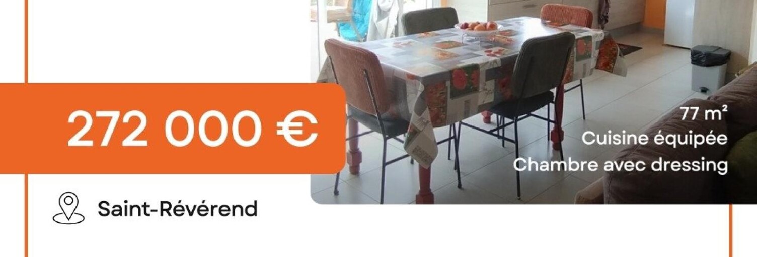 Maison 3 Pièces 77 m² à vendre à Saint-Révérend (85220)