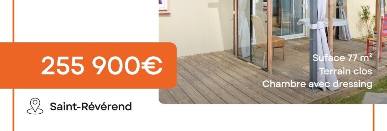 Maison 3 Pièces 77 m² à vendre à Saint-Révérend (85220)