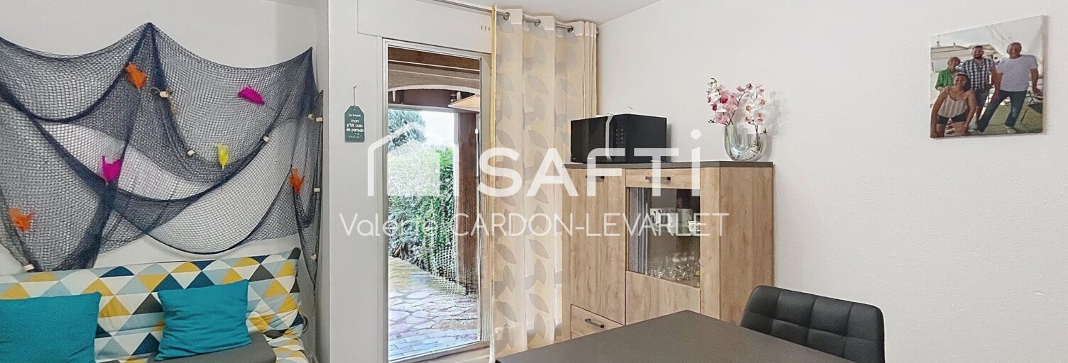 Appartement 2 Pièces 28 m² à vendre à Valras-Plage (34350)