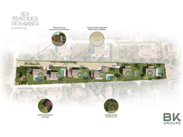 Votre terrain à Fontvieille, dans ce cadre de verdure — photo du bien