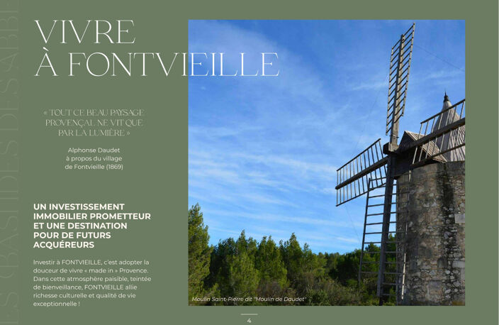 Votre terrain à Fontvieille, dans ce cadre de verdure — photo 3