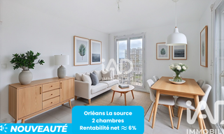 Appartement 3 Pièces 58 m² à vendre à Orléans (45100)