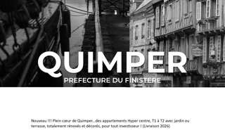 Appartement 1 Pièce 27 m² à vendre à Quimper (29000)