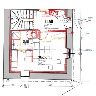 Appartement 1 pièces 102463 €