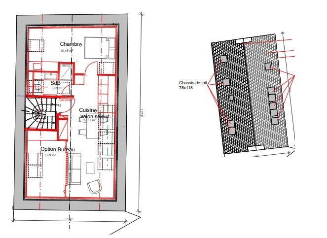 Maison à vendre, 38 m², Saint-Martin-des-Champs