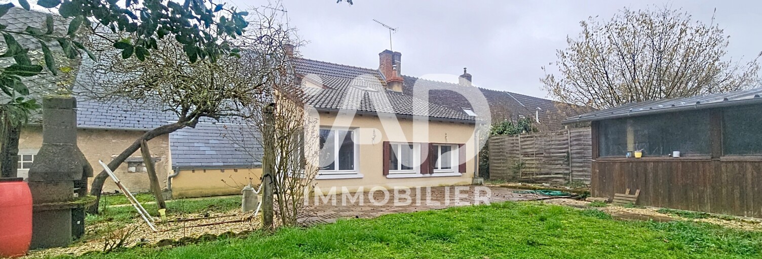 Maison 5 Pièces 82 m² à vendre à Marmagne (18500)