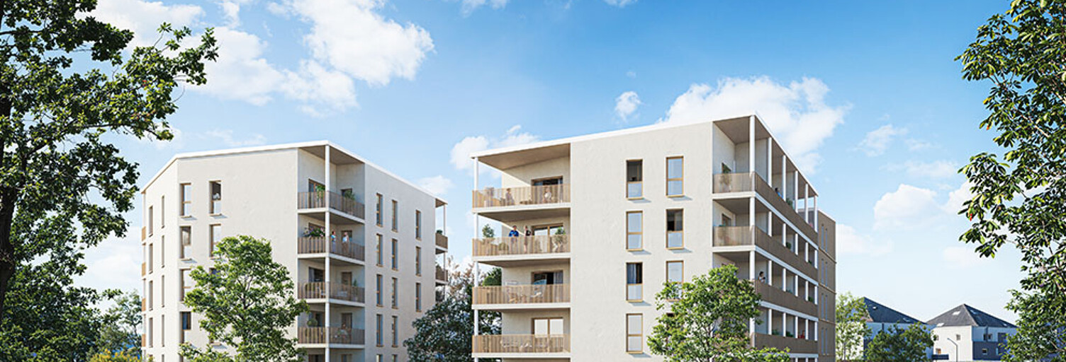 Appartement neuf T2, T3, T4 Pièce 39 à 84 m² à vendre à Angers (49000)