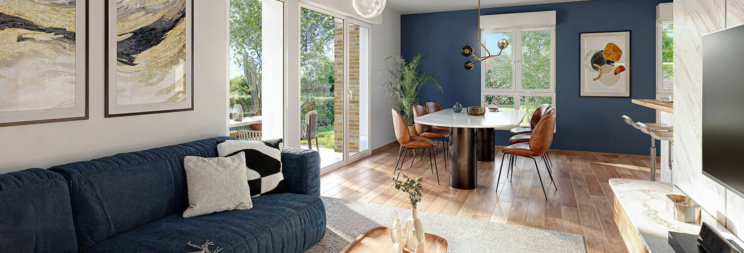 Appartement neuf T2, T3, T4 Pièce 40 à 75 m² à vendre à Orchies (59310)