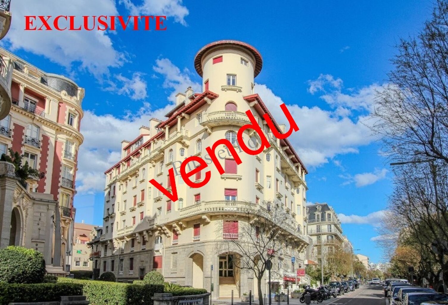 BIARRITZ – QUARTIER IMPÉRIAL  SUPERBE APPARTEMENT À RENOVER RESIDENCE DE CHARME — photo 1
