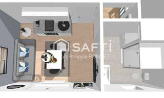 Appartement 1 Pièce 15 m² à vendre à Fort-Mahon-Plage (80120)