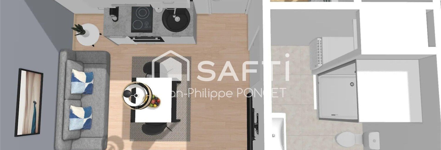 Appartement 1 Pièce 15 m² à vendre à Fort-Mahon-Plage (80120)