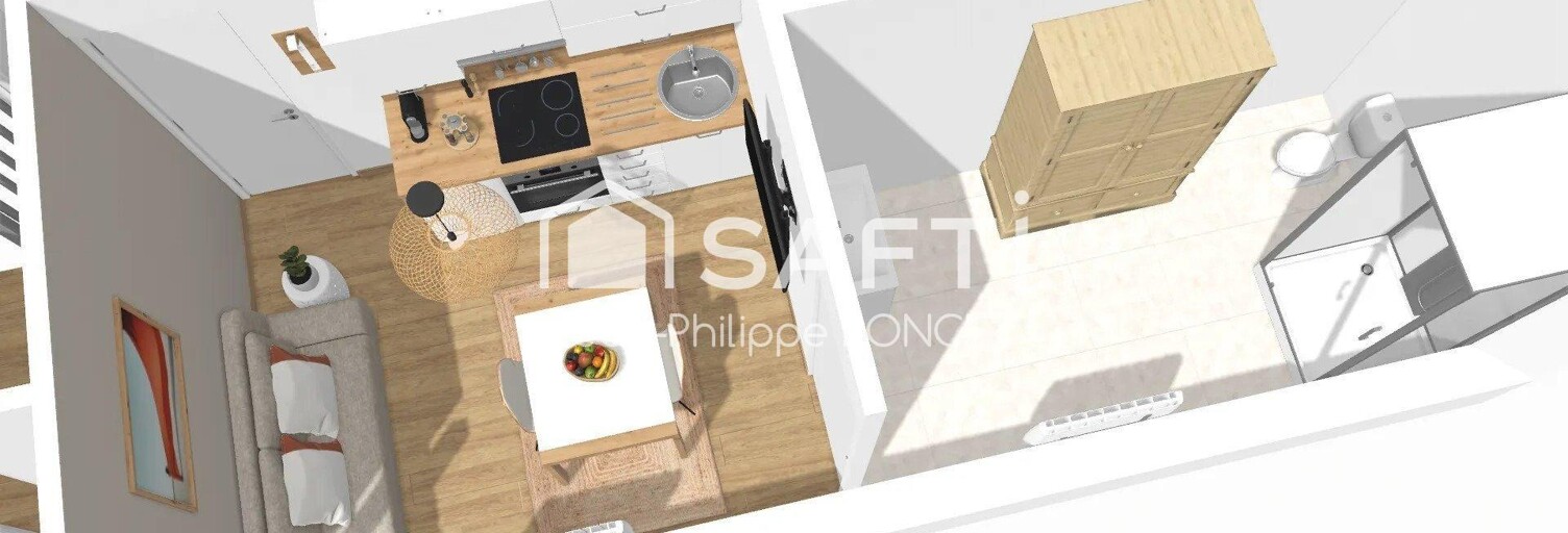 Appartement 1 Pièce 18 m² à vendre à Fort-Mahon-Plage (80120)