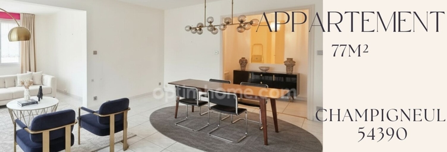 Appartement 4 Pièces 78 m² à vendre à Champigneulles (54250)