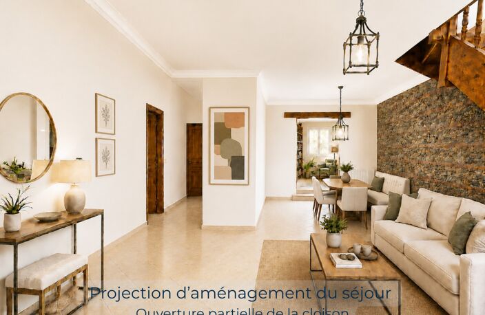 Toulouse Côte Pavée : maison toulousaine 153 m², 4 chambres, jardin et garage — photo 3