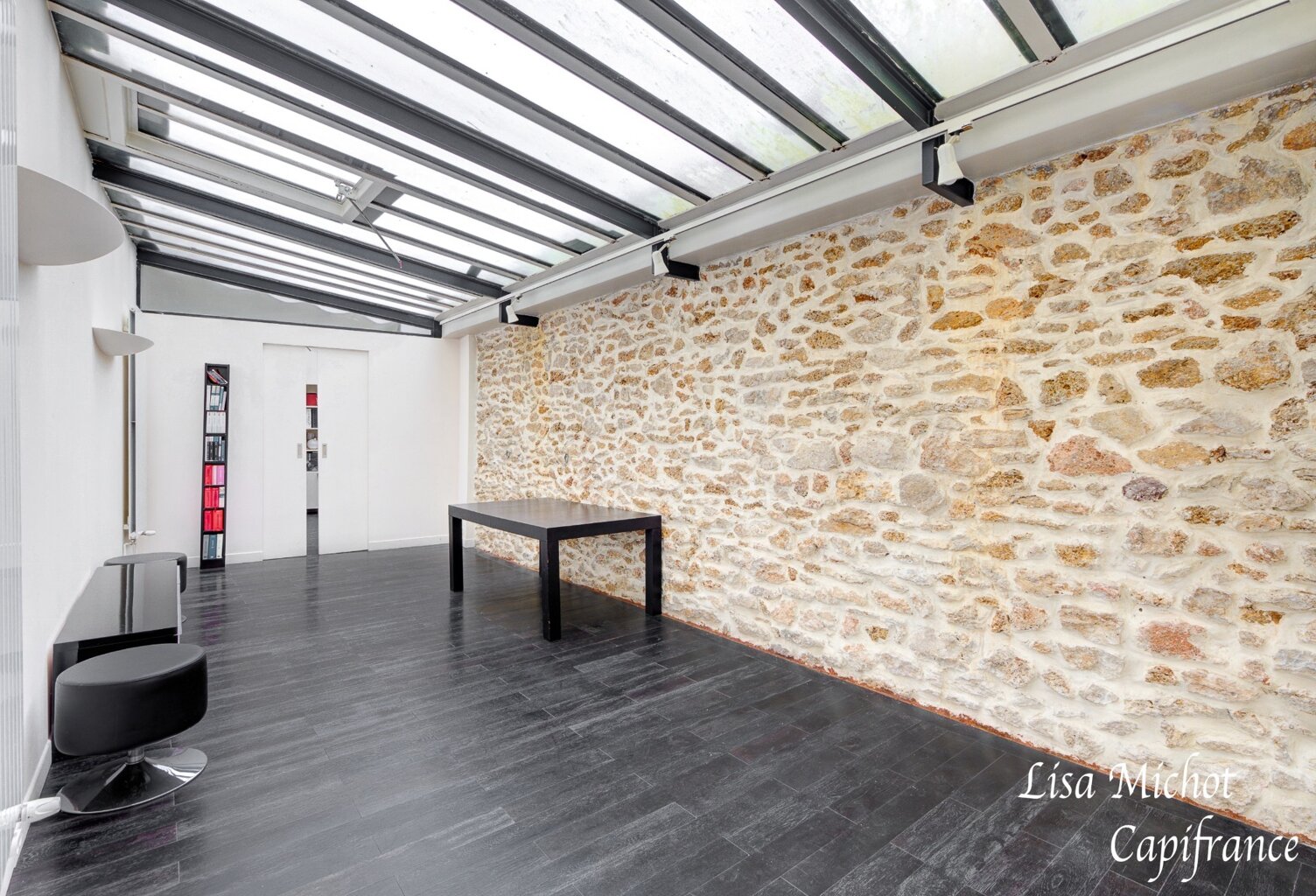 Ternes - Maillot, Appartement 3 pièces style atelier avec terrasse sans vis à vis — photo 1