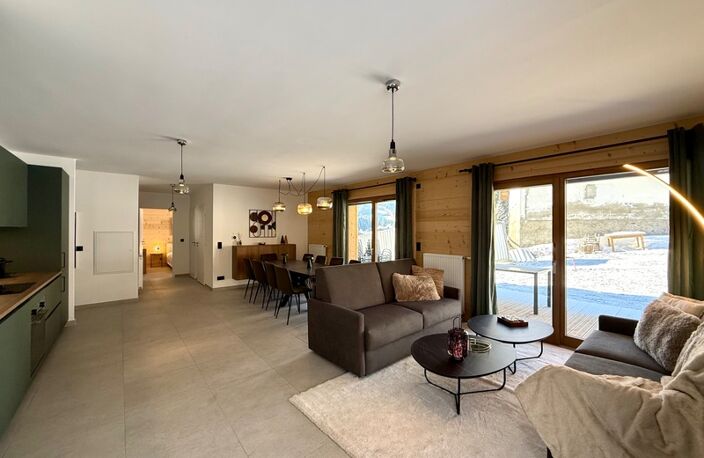 Appartement à vendre 5 pièces en rez-de-jardin LES GETS (74) — photo 3