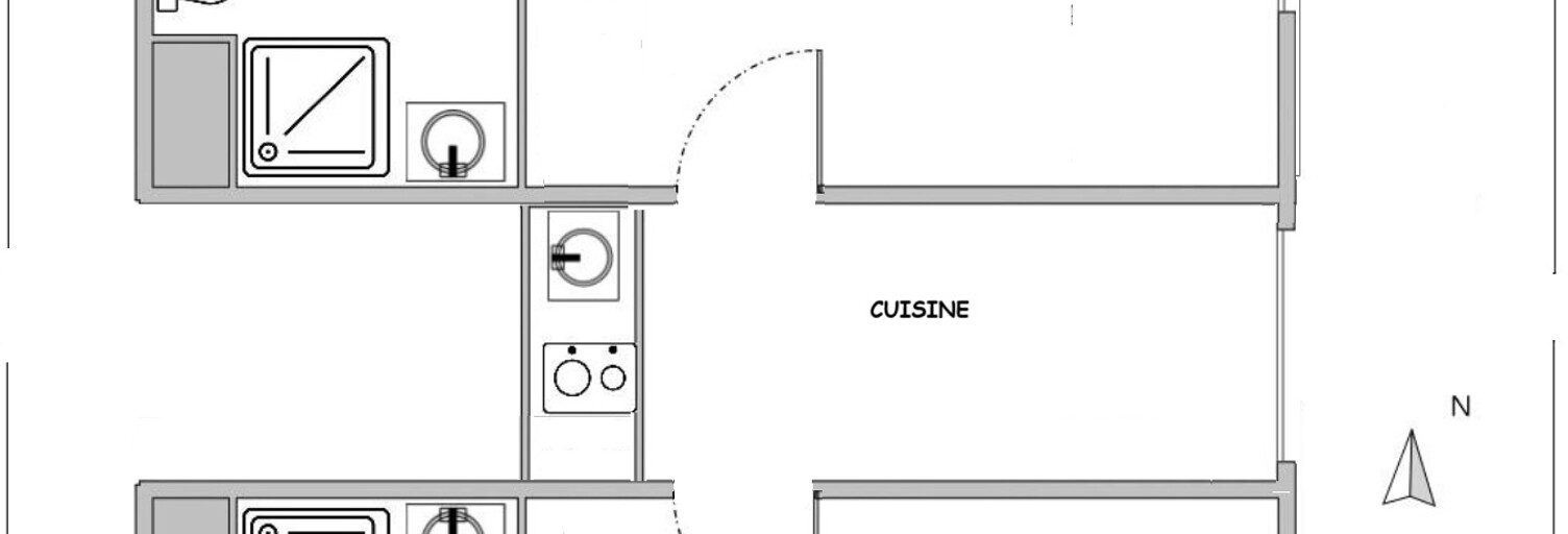 Appartement 3 Pièces 38 m² à vendre à Rouen (76100)