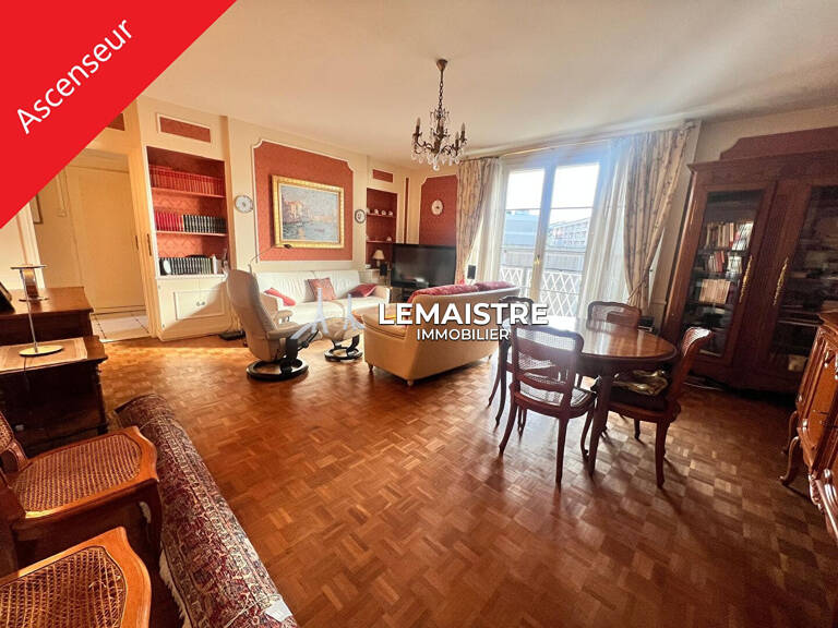 Appartement à vendre - Le Havre Avenue Foch - 92 m² - 2 chambres - Ascenseur - Vue port — photo 1