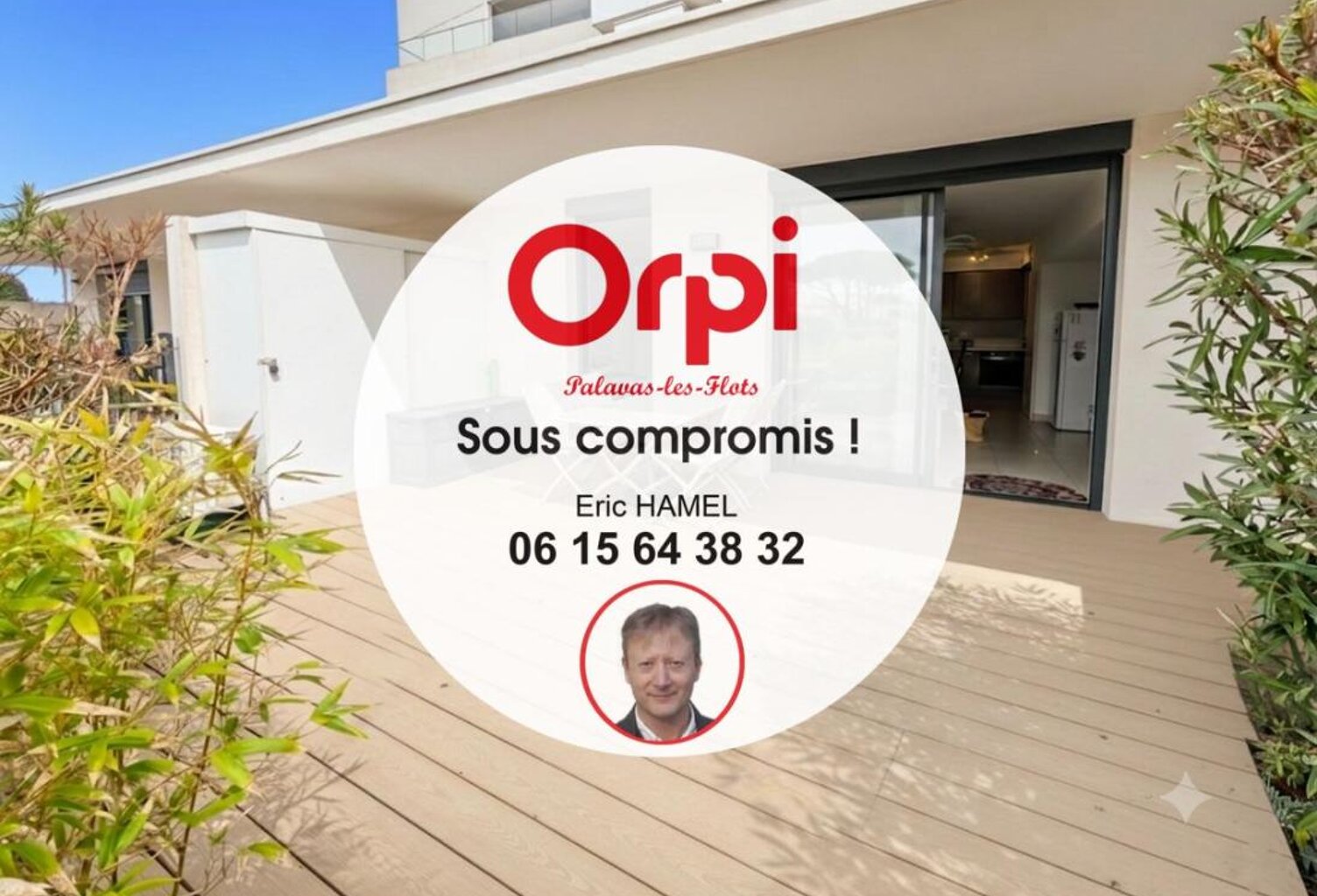 T2 d’exception avec Terrasse de 33 m² à 200m de la plage : Luminosité Sud, parking privé à Palavas-les-Flots — photo 1