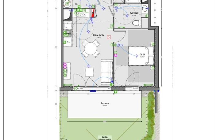 🏡 T2 neuf avec jardin – Saint-Paul-lès-Dax – Résidence L’Orée — photo 3