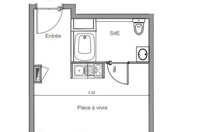 Studio neuf avec stationnement ! — photo 3