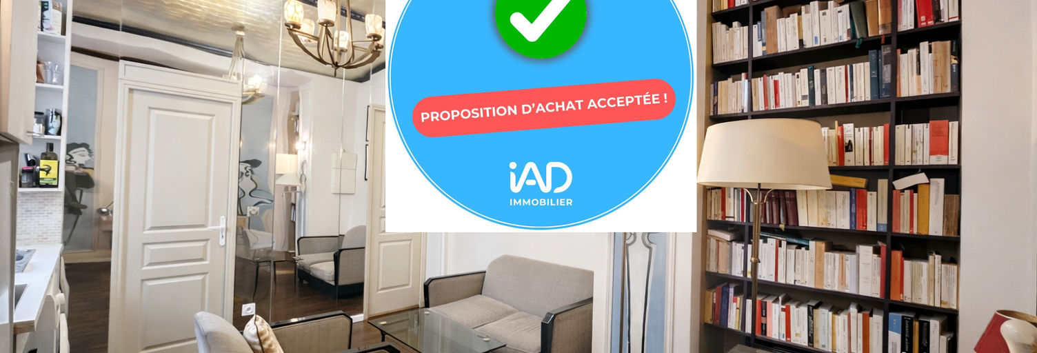 Appartement 2 Pièces 23 m² à vendre à Paris 19 (75019)