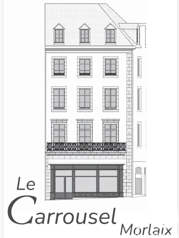 Appartement à vendre, 2 pièces, 43 m², Morlaix