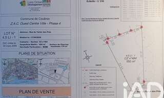 Terrain  550 m² à vendre à Couëron (44220)