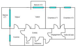 Appartement 4 Pièces 101 m² à vendre à Metz (57050)