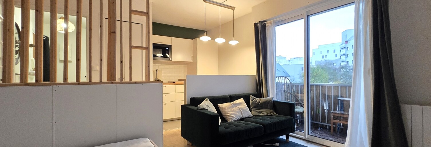 Appartement 1 Pièce 26 m² à louer à Rennes (35700)