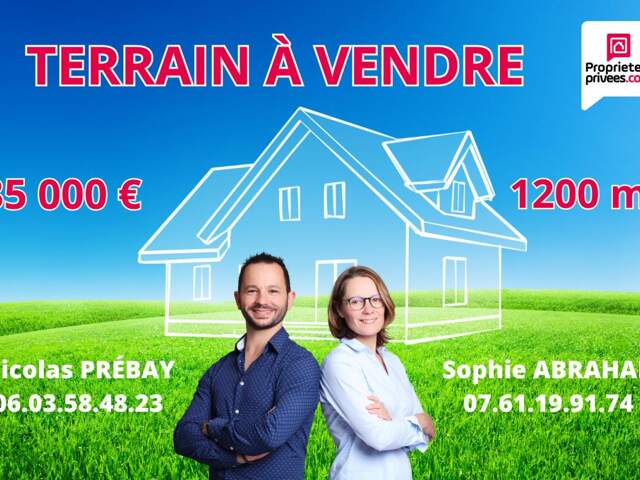TERRAIN CONSTRUCTIBLE 1200m² — photo du bien